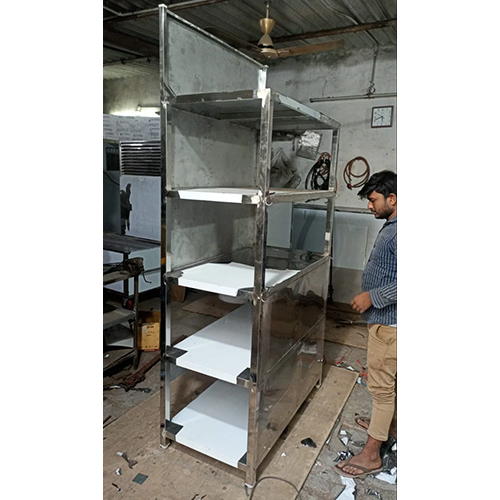 Stainless Steel Shoe Rack - Size: Standard