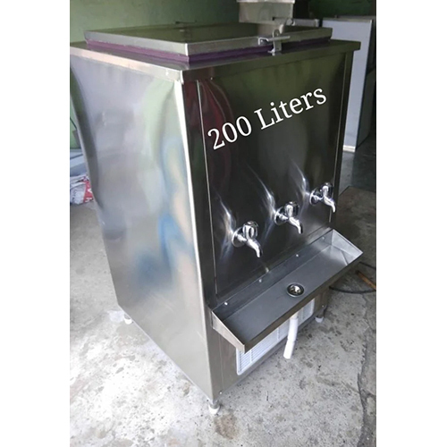 Drinking Water Cooler Dispenser - Color: Silver