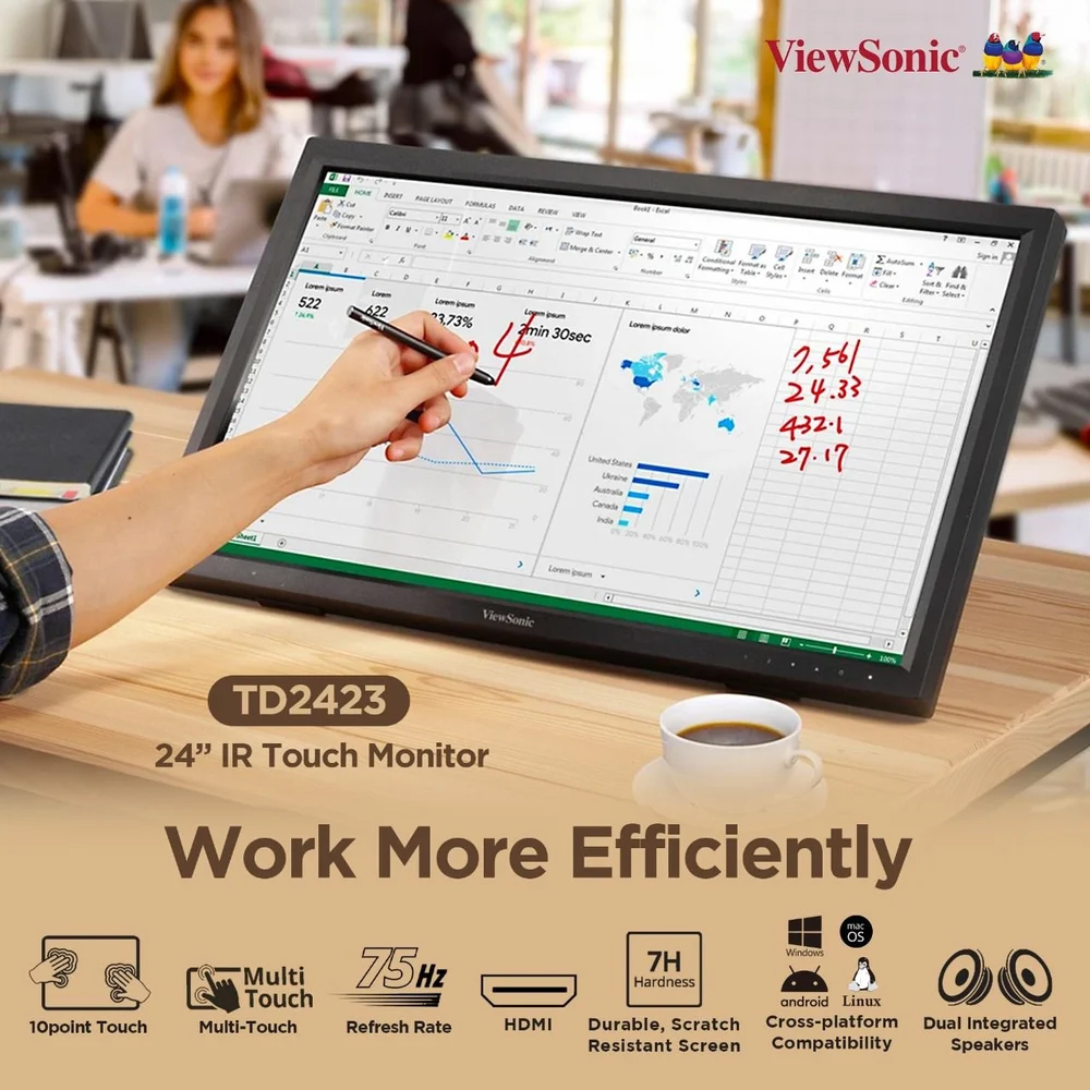 Viewsonic Touch Screen Monitor