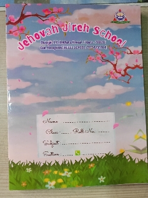 Coustomize school notebook