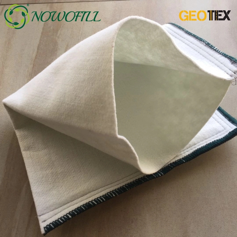 PP/Pet Non Woven Geotextile Sand Bag For Flud Control