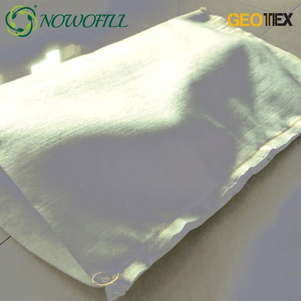 PP/Pet Non Woven Geotextile Sand Bag For Flud Control