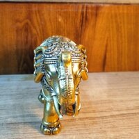 Brass Elephant Showpiece Beautiful Home Dcor Showpiece for Peace & Harmony By Aakrati