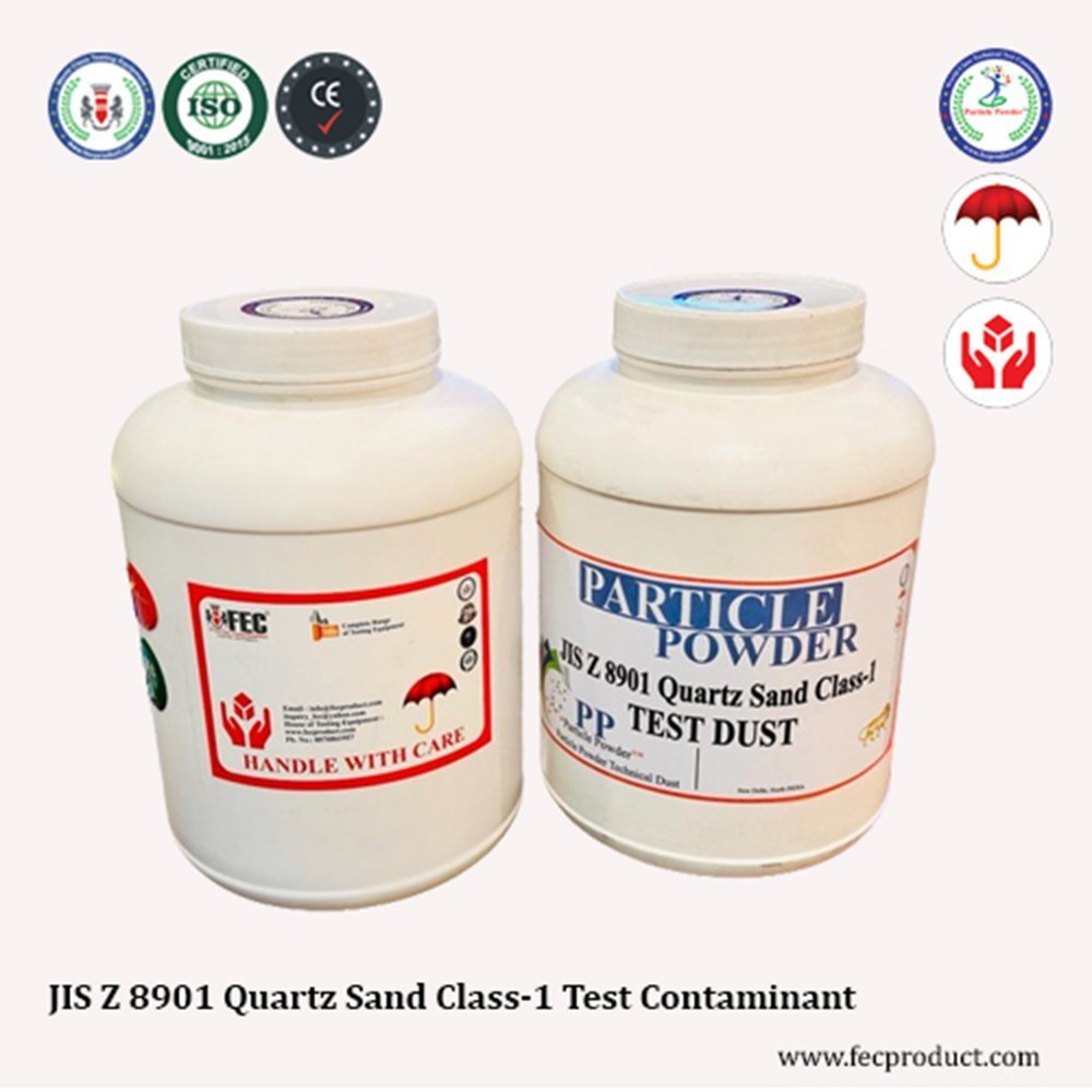Jis Z 8901 Test Powders - Class 7, 8, And 11 | High Purity 99%, Particle Density 2.9-3.1 G/cmâ³