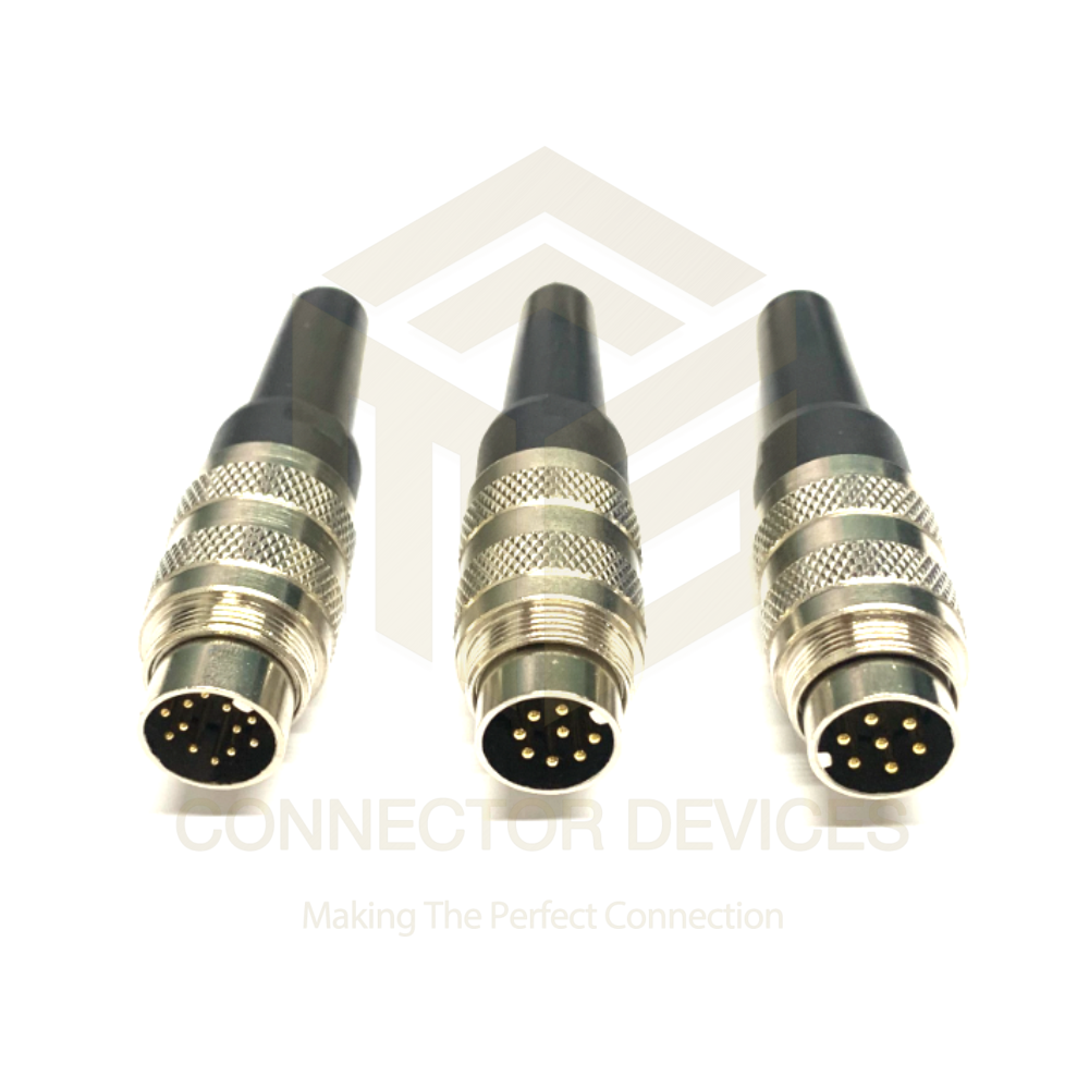 M16 Male Connector Cable Type - Application: Industrial