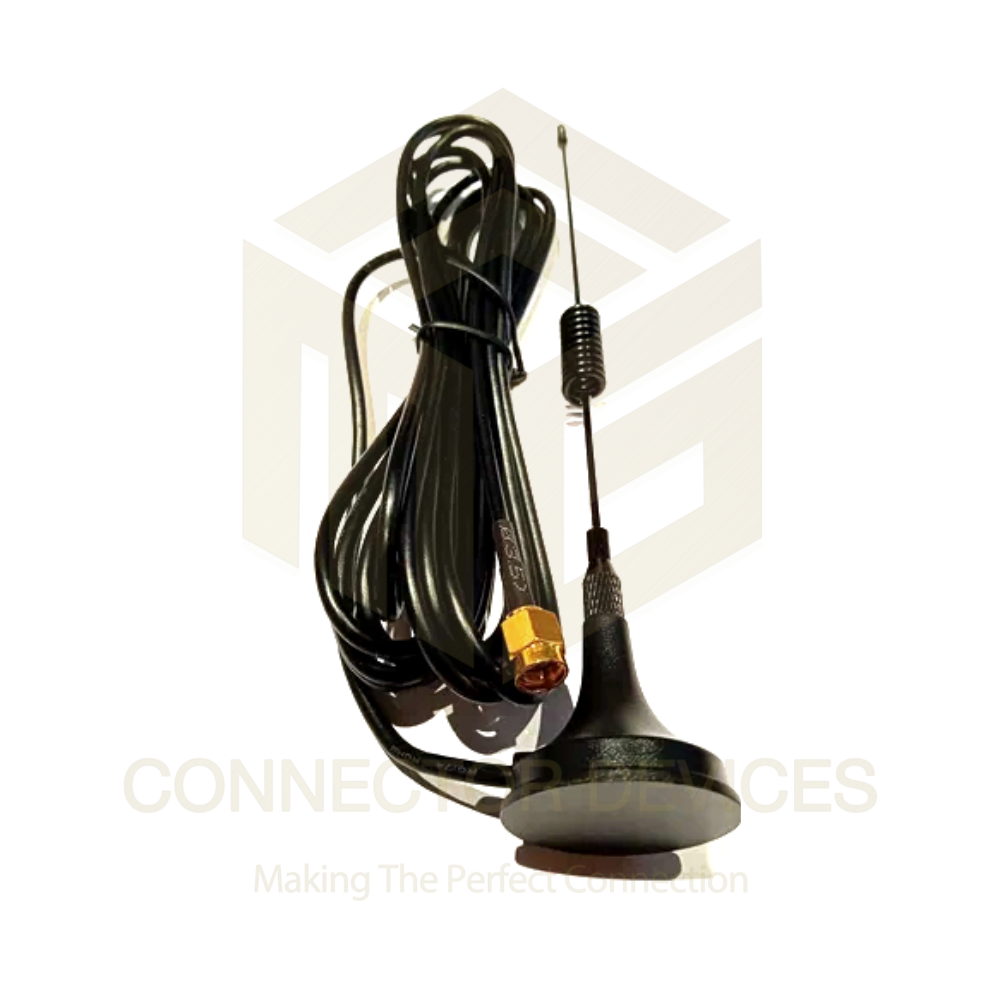 Gsm Spring Antenna - Plastic and Metal, Standard Size | 824-894MHz GSM & 1850-1990MHz PCS Frequency Range, Suitable for WiFi Applications