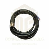 M12 12 Pin Male Moulded Connector Cable