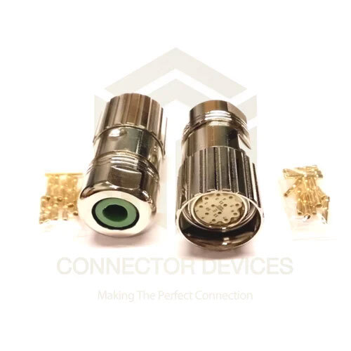 M23 12 Pin Female Connector