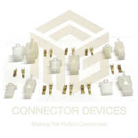 110 Series Connector - Nylon, 2-9 Pin Options | 300v Ac/dc, -25â°c To +85â°c Operating Range, Sealed, White For Automotive Applications