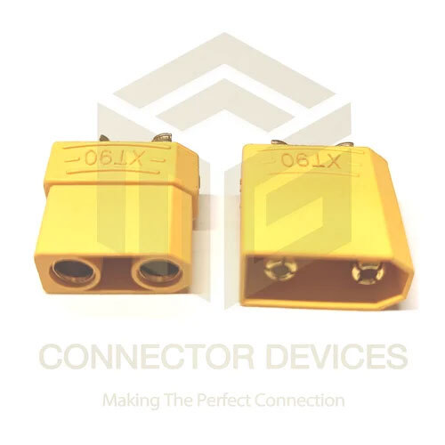 Xt90 Battery Connector - Color: Yellow