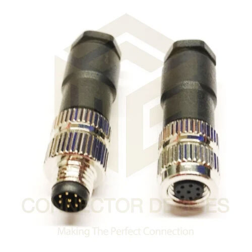 M8 Male Female Connector - Application: Industrial