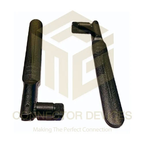 3db Whip Antenna Flat - 3dbi Gain, 2400~5800MHz Frequency, Vertical Polarization, SMA Male Connector | 15 cm PVC Build, 50W Max Power, 1.5 VSWR