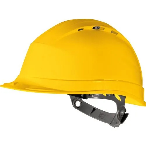 Pvc Safety Helmet - Color: Yellow