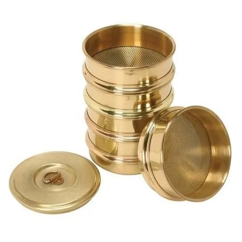 Brass Testing Sieve - Color: Copper