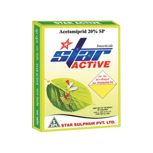 Star Active Acetamiprid 20 Percent Sp Insecticide - Application: Agriculture