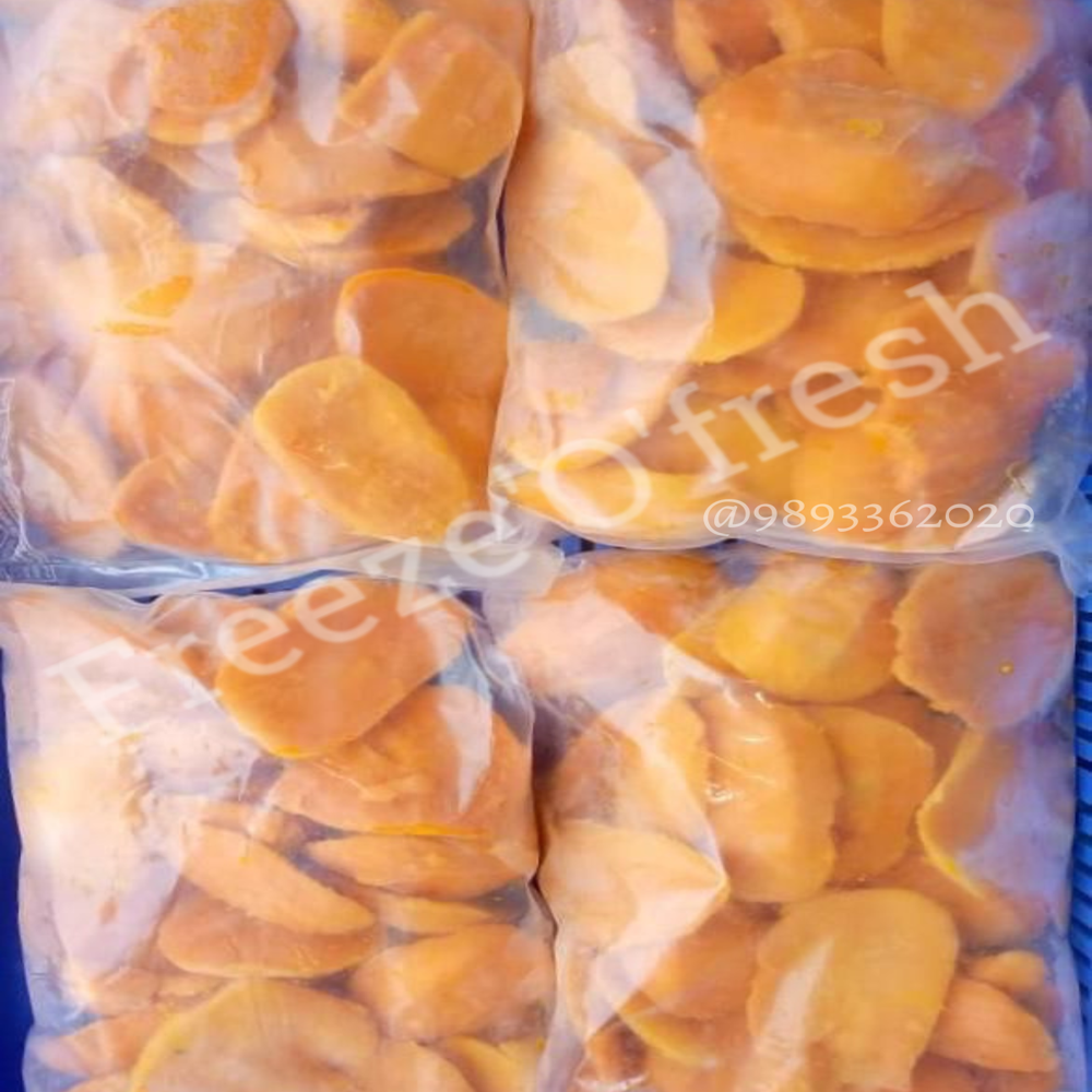 Frozen Mango Pulp Slice - Food Grade, Frozen Style | 1 Year Shelf Life, Common Cultivation Type, Originating From India