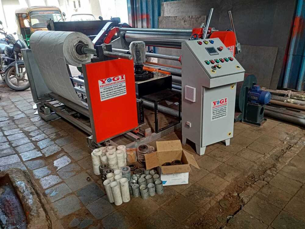 Craft Paper Slitting Rewinding Machine - General Use: Industrial