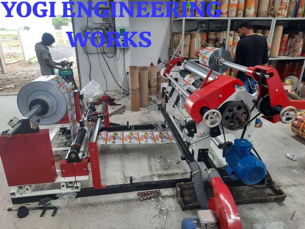 Industrial Slitter Rewinder Machine - Phase: Three
