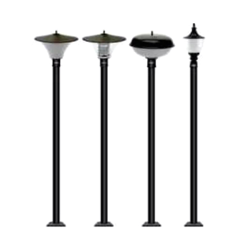 Well Mount India Street Light Pole - Color: As Per Requirement