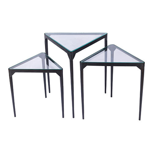 Nesting Table Set - Finish: Polished