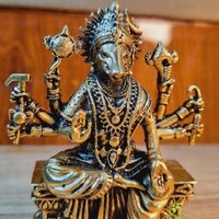 Brass Narsimha Idol By Aakrati Divine Brass Narsimha Statue