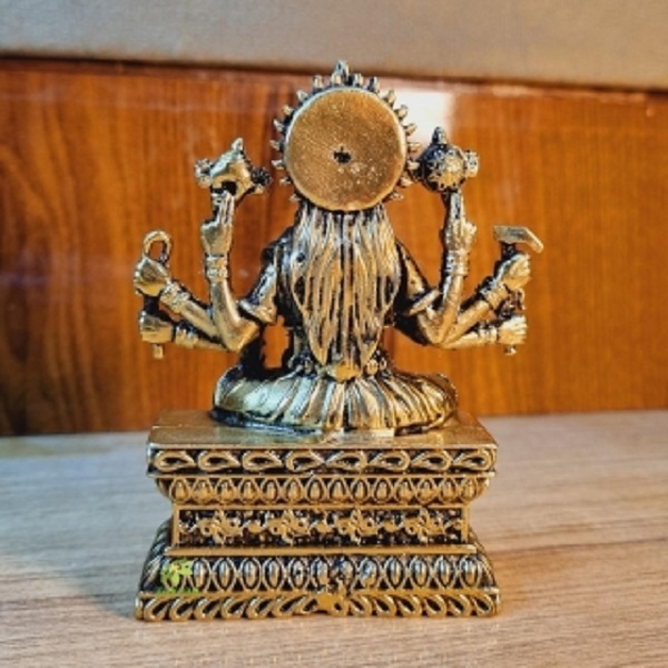 Brass Narsimha Idol By Aakrati Divine Brass Narsimha Statue