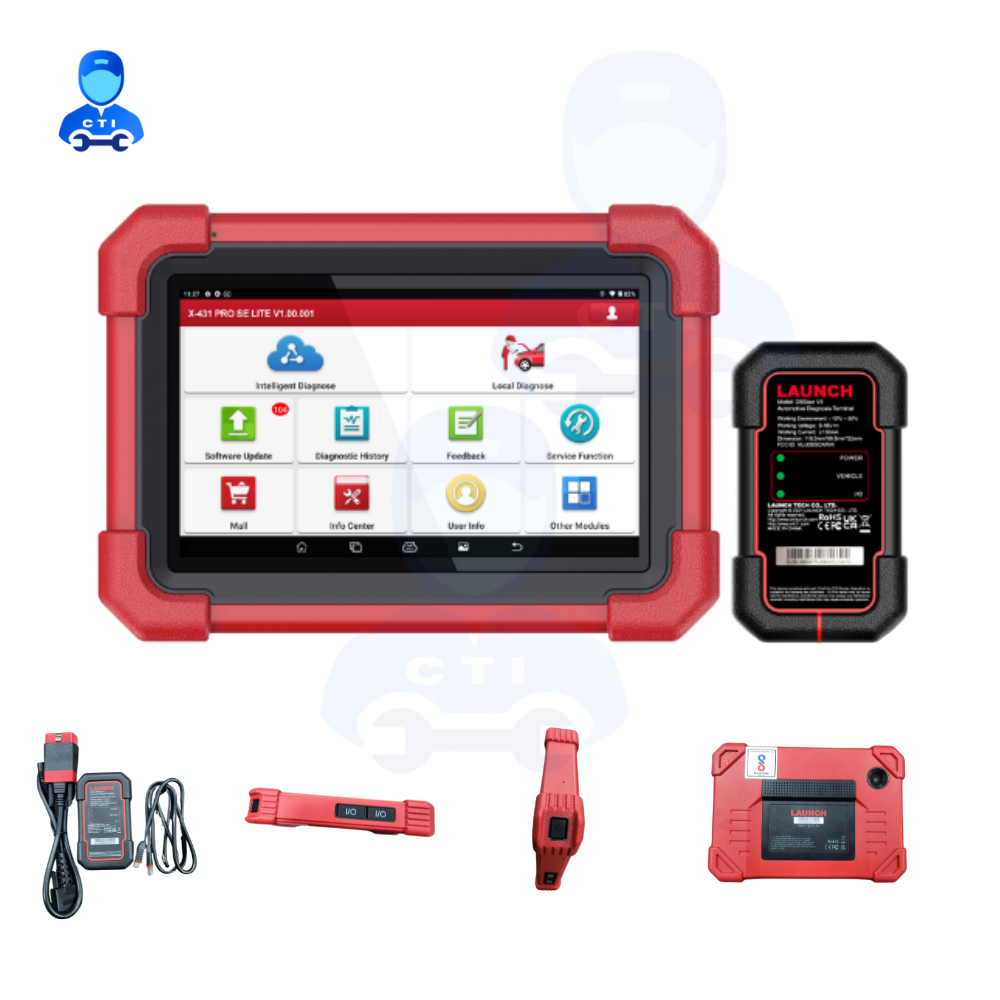 Launch X431 Pro Se Lite - 7" Display, Quad-core 2.0ghz, 4gb Ram, 64gb Storage, Compatible With 95 Diagnostic Softwares | Supports Aston Martin, Audi, Ferrari, Bmw, Mercedes-benz, Comprehensive Vehicle Coverage