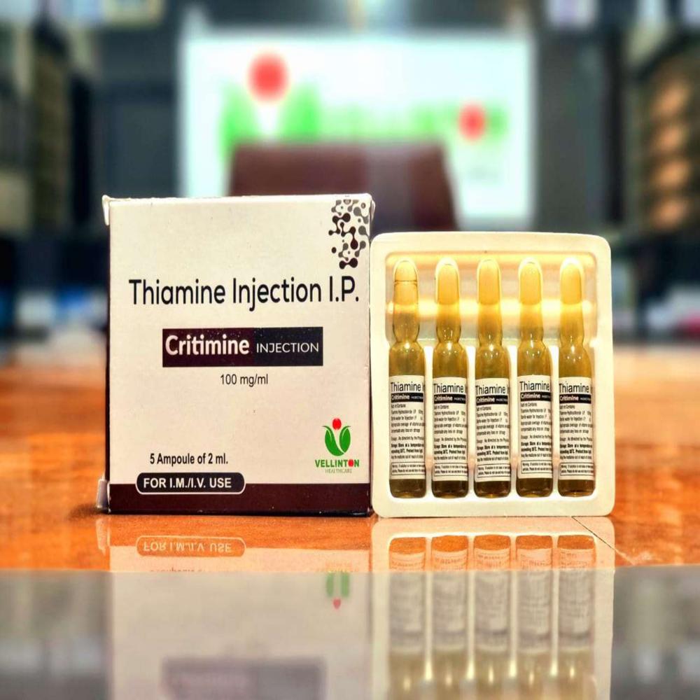 Thiamine 100 Mg Injection - Physical Form: Liquid