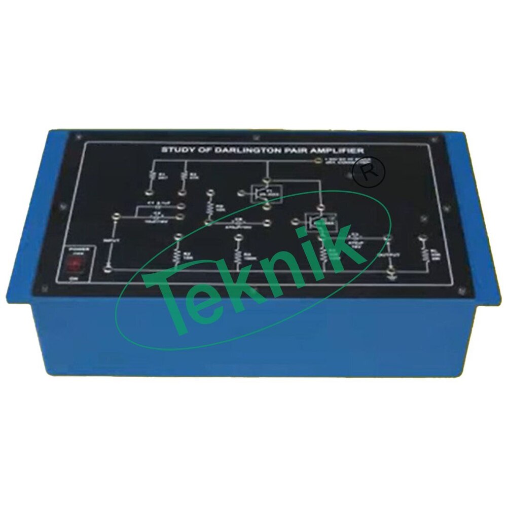 Darlington Pair Amplifier - Color: Black Blue