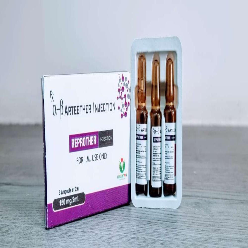 Alfa, Beta , Arteether 150 Mg Injection - Physical Form: Liquid