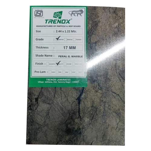 17mm Interior Pre Laminated MDF Board