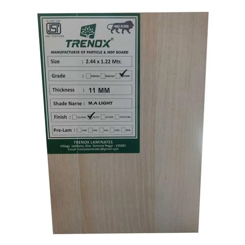 11Mm Pre Laminated Mdf Board - Grade: Special Class