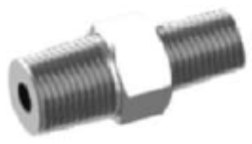 Ex-Lok Hex Reducing Nipple - Stainless Steel | Robust Build, Leak-Proof Threads, Easy Installation