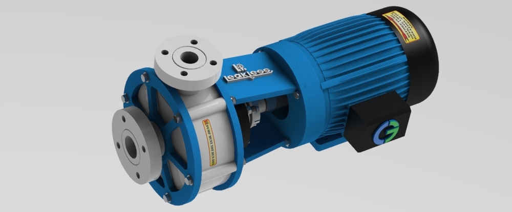 Industrial Monoblock Nonmetallic Backpullout Pumps - Flow Rate: Upto 80 Ma /Hr