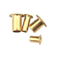 Hollow Rivets - Stainless Steel, Polished Finish, Multiple Grades Available | Customizable Color, Powder-coated Surface Treatment, Rigid Durability