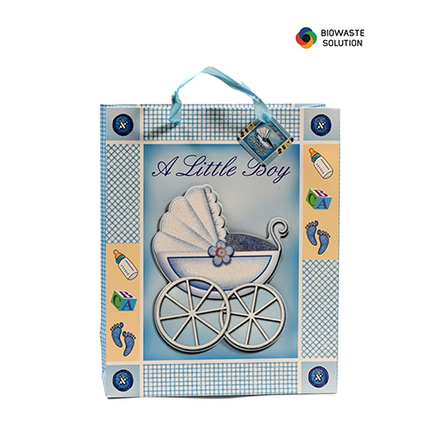 New Born Baby Bags (Boys Variant) (Pack Of 5) - Design: Printed