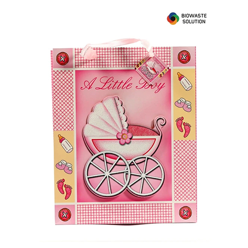 New Born Baby Bags (Girl Variant) (Pack Of 5) - Feature: Recyclable