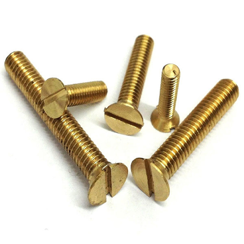 Brass Screws - Color: As Per Requirement