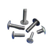 Mushroom Head Slotted Screw