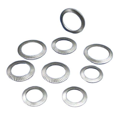 Conical Serrated Washer - Color: As Per Requirement