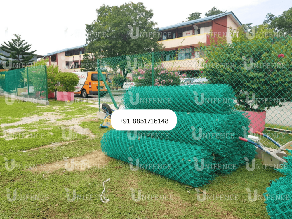 Iron PVC Chain Link Fencing