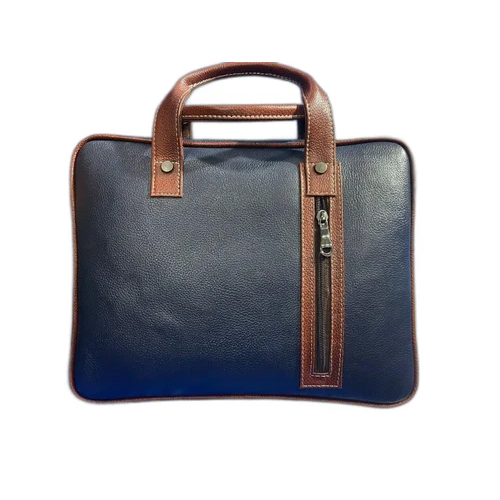 15.6 Inch Leather Laptop Office Bag - Capacity: 12 Kg