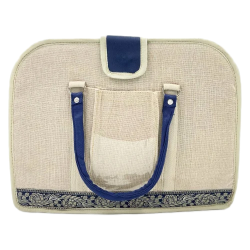 10L Jute Laptop Bag - Capacity: 10 Ltr