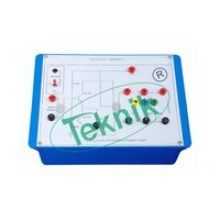 Transistor Push Pull Amplifier - Color: White Blue