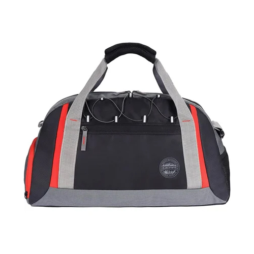 Black Polyester Casual Duffle Bag - Capacity: 25 Ltr