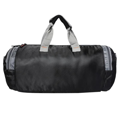 35l Polyester Gym Bag - Polyester Material, 12x9 Inches Size, Vibrant Red Color | Zipper Closure, Trendy Printed Design For Gym Essentials