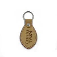 Tan Leather Key Chain