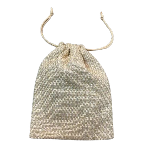 Jute Drawstring Pouch Bag
