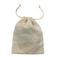 Jute Drawstring Pouch Bag - Jute Material, 12x10 Inches, Brown Color | Eco-friendly, Versatile Design With Secure Drawstring Closure