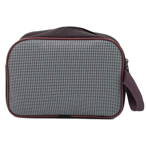 5l Black Polyester Kit Bag - Durable Polyester, 10 Inches, Black Color, 150 Grams, Zipper Closure | Lightweight Storage For Travel & Everyday Use